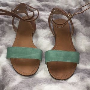 Super cute wrap around sandals!